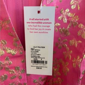 NWT Lilly Pulitzer dress arrived too late for a wedding!!